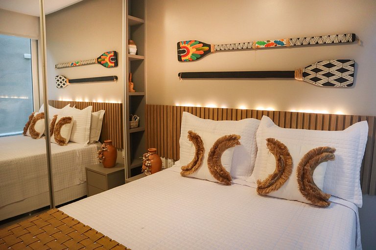 Apartamento 05 - Barra Bali - Pé na areia