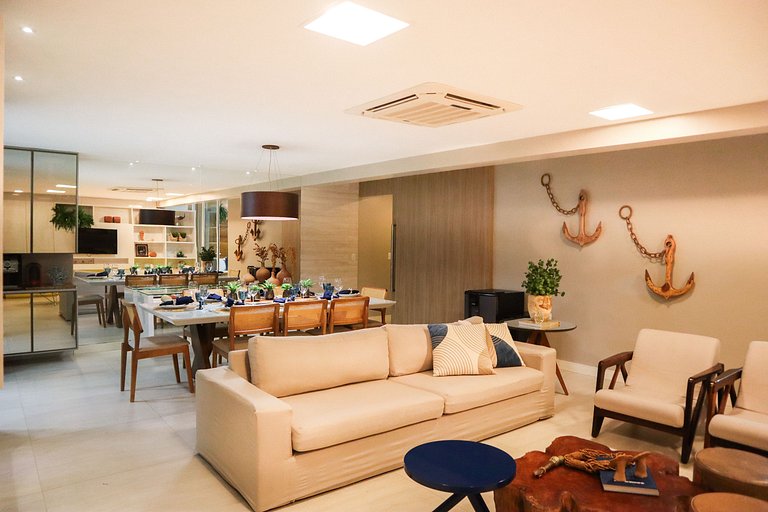 Apartamento 05 - Barra Bali - Pé na areia