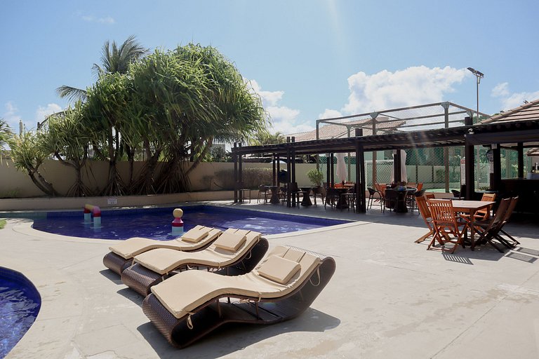 Apartamento 05 - Barra Bali - Pé na areia