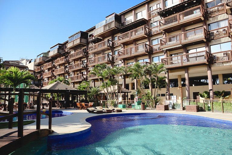 Apartamento 05 - Barra Bali - Pé na areia