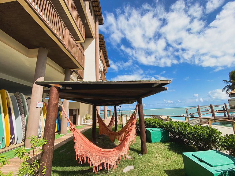 Apartamento 05 - Barra Bali - Pé na areia