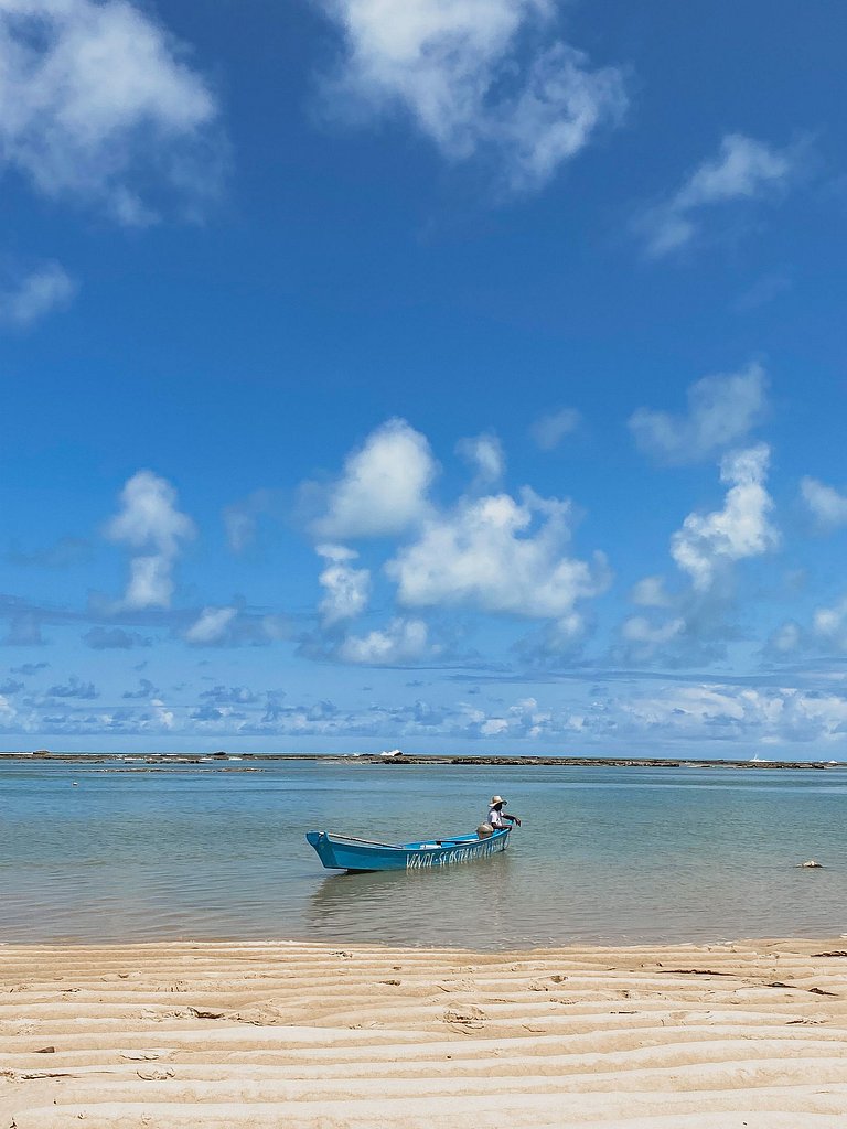 Apartamento 05 - Barra Bali - Pé na areia