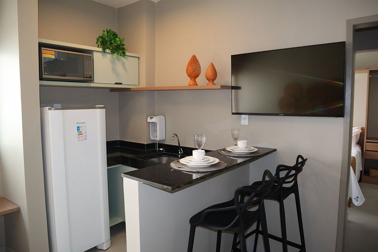 Apartamento a 80 metros da Praia de Jatiúca - 302