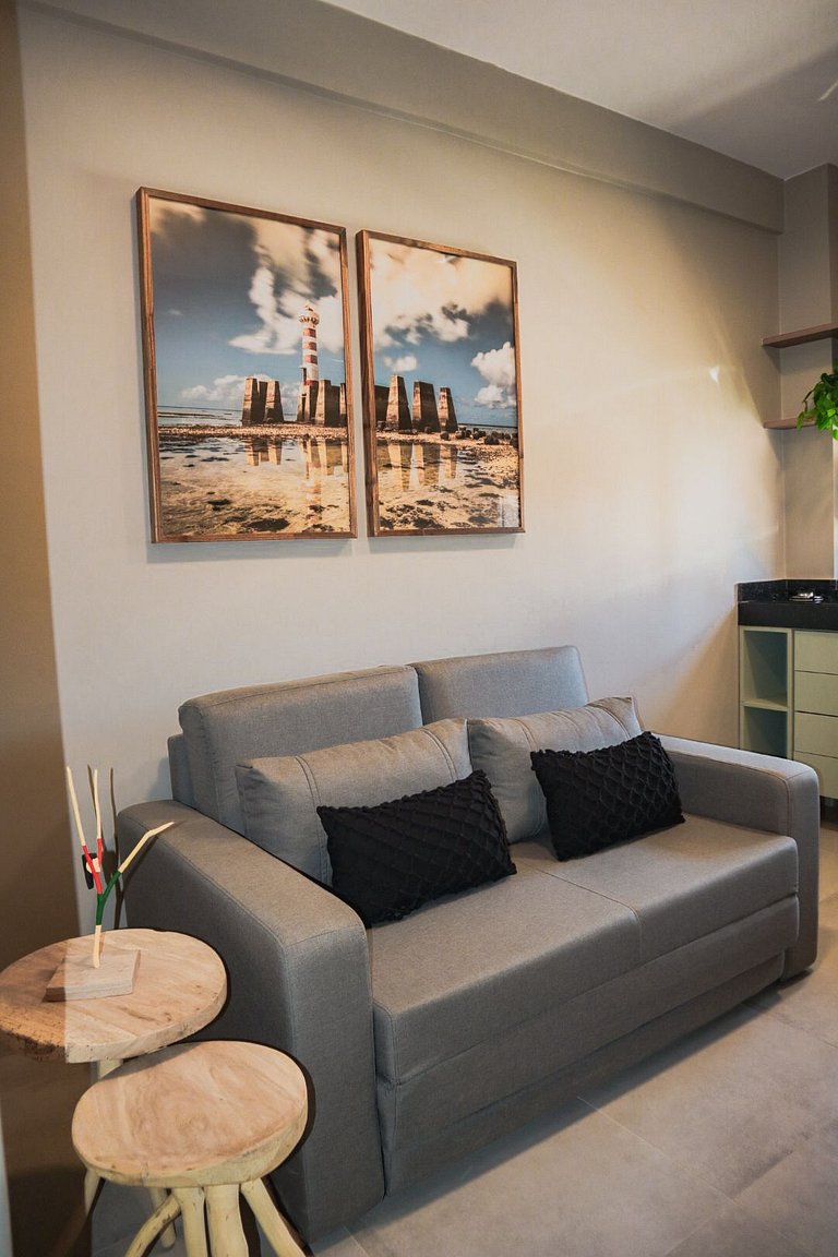Apartamento a 80 metros da Praia de Jatiúca - 306