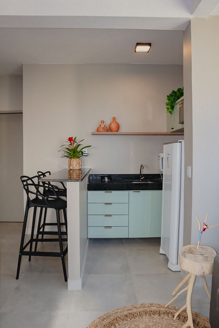 Apartamento a 80 metros da Praia de Jatiúca - 301