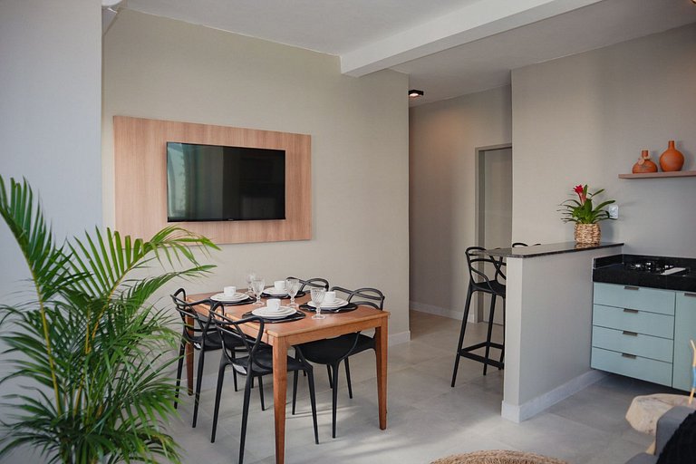 Apartamento a 80 metros da Praia de Jatiúca - 301