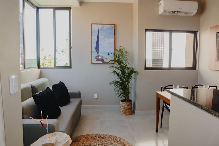 Apartamento a 80 metros da Praia de Jatiúca - 301