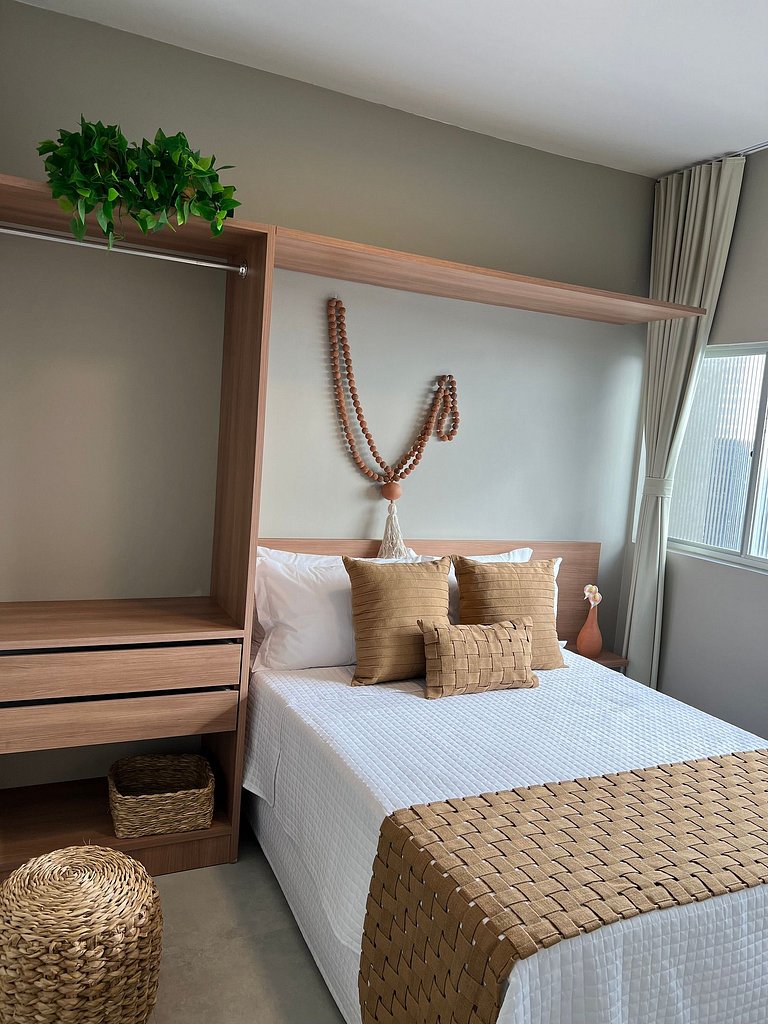 Apartamento a 80 metros da Praia de Jatiúca - 303