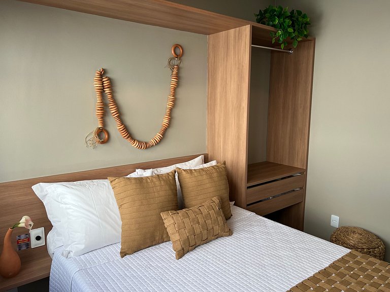 Apartamento a 80 metros da Praia de Jatiúca - 302