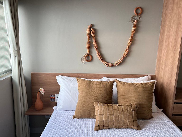 Apartamento a 80 metros da Praia de Jatiúca - 302
