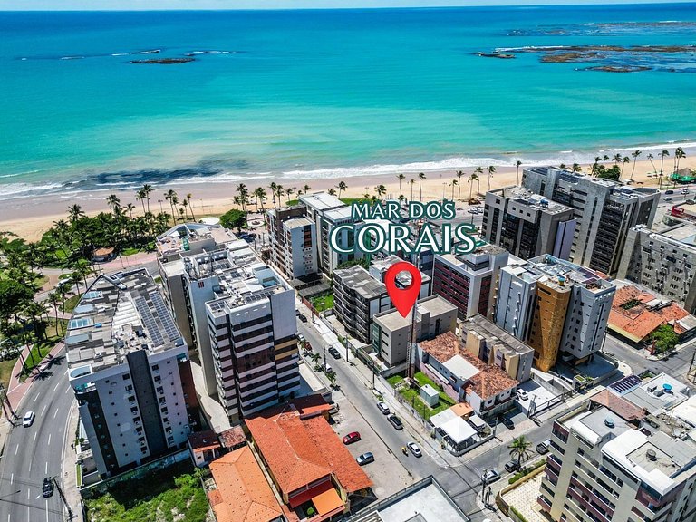 Edf Mar dos Corais a 80 metros da Praia - Ap 104