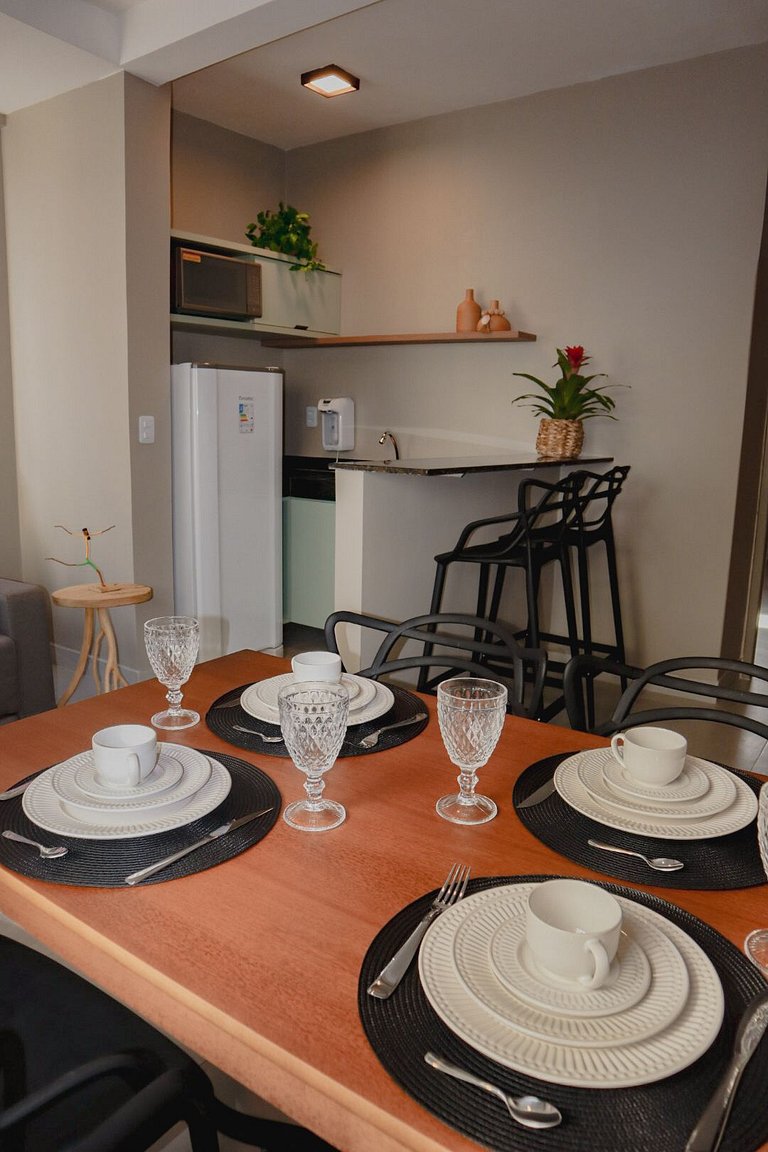 Apartamento a 80 metros da Praia de Jatiúca - 304